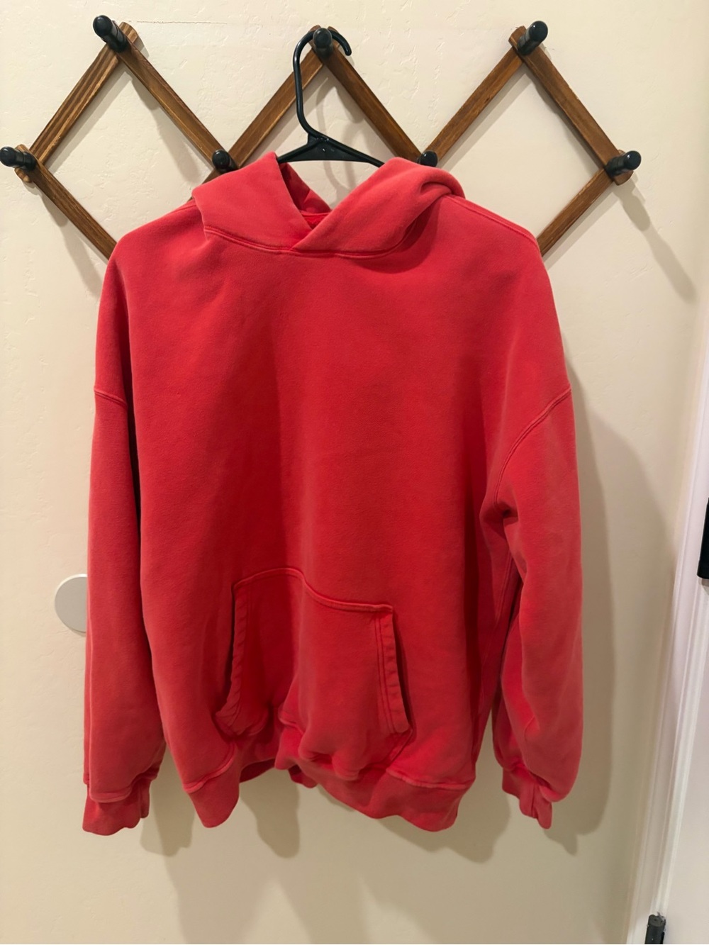 Abercrombie & Fitch Red Men's Pullover Hoodie